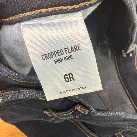 EXPRESS cropped high rise Jeans - Picture 3 of 4